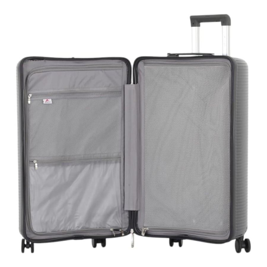 Fiber Travel Suitcase Set with Innovative Cylindrical Design – Water-Resistant – Dual 360° Spinner Wheels – Equipped with a TSA Universal Lock