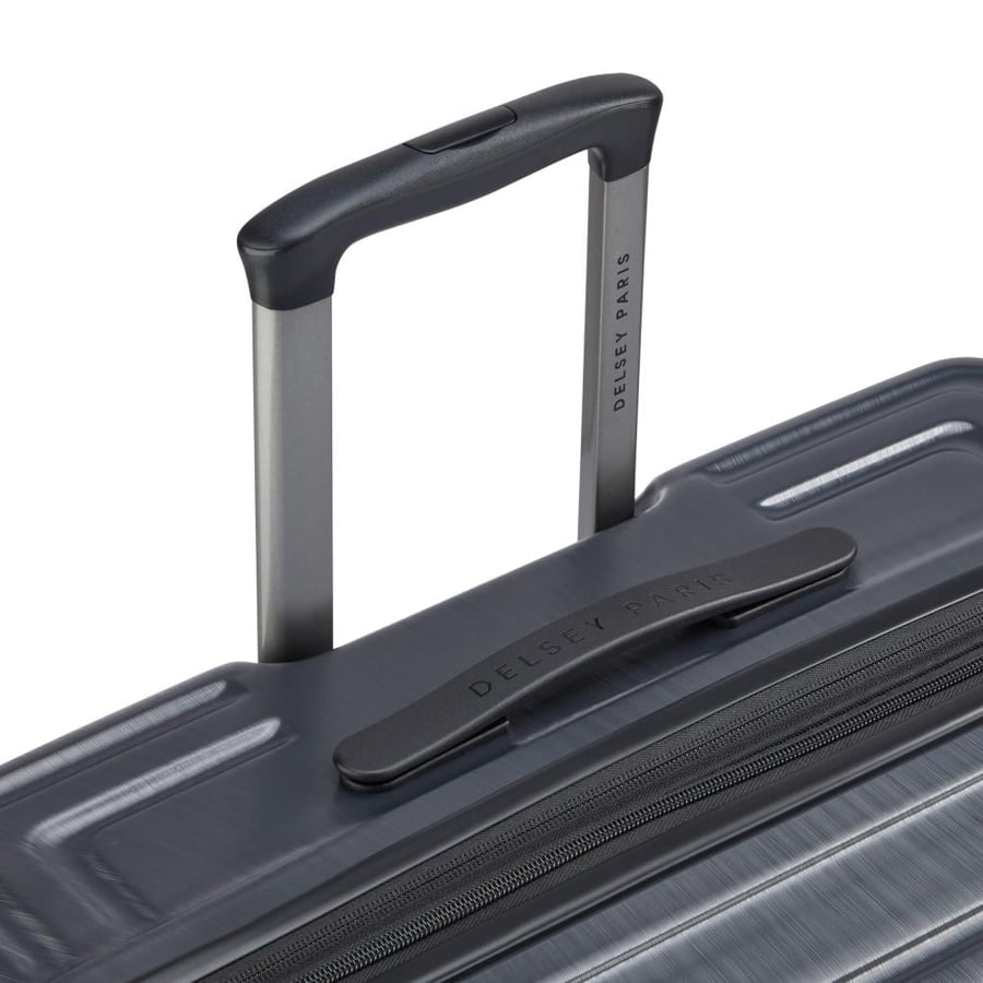 Delsey Jennifer Luggage Set – 3-Piece Set (55/70/82 cm) – Black