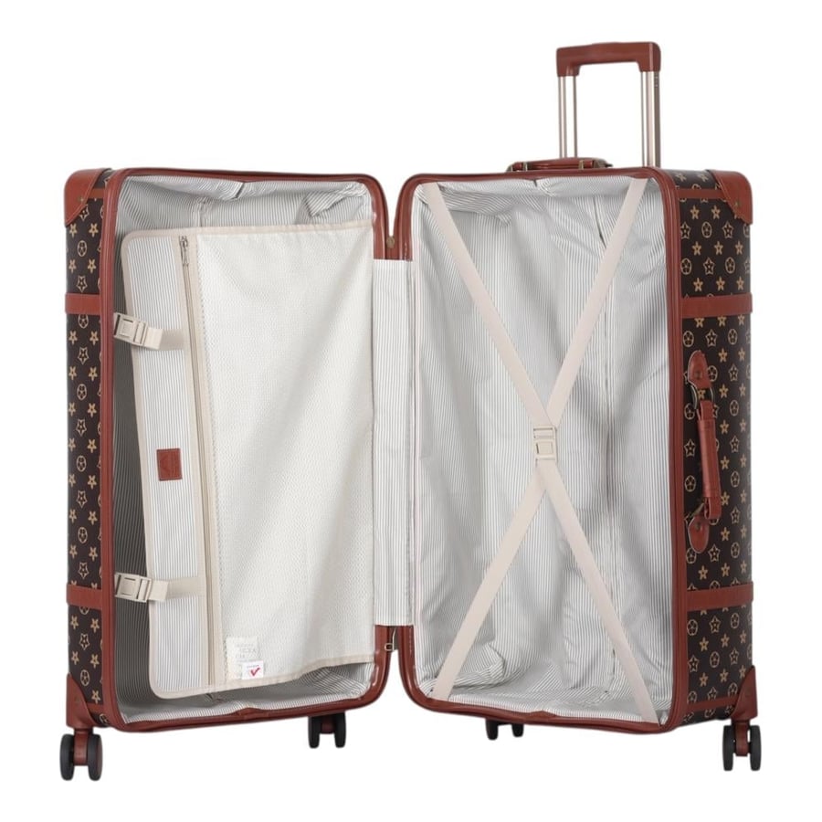Classic Suitcase Set – Timeless Elegance & Unmatched Durability – Crafted from Premium Polypropylene & Reinforced High-Quality Leather – Break-Resistant
