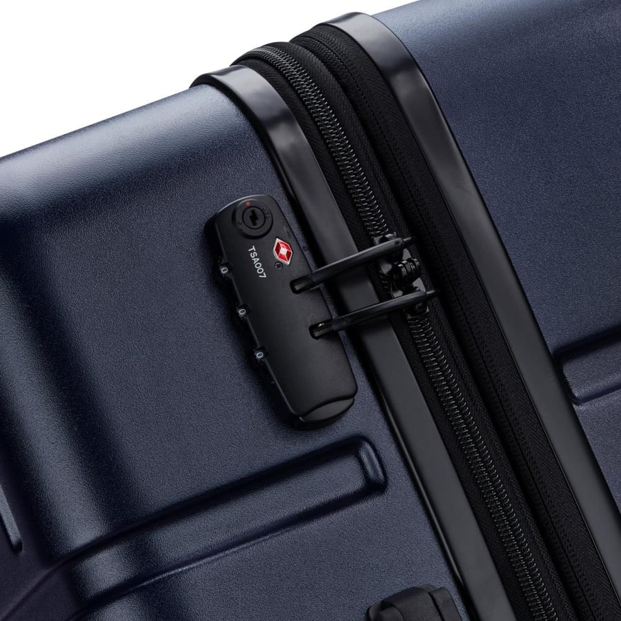 Delsey Camelia Luggage Set – 3-Piece Set (55/70/82 cm) – Dark Blue