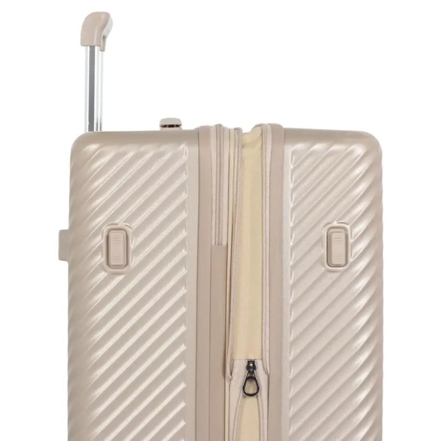 Trunk Travel Suitcase by Aviator – 24 Inch, Break-Resistant (PC), with Expandable Zipper + 2 Free Gifts