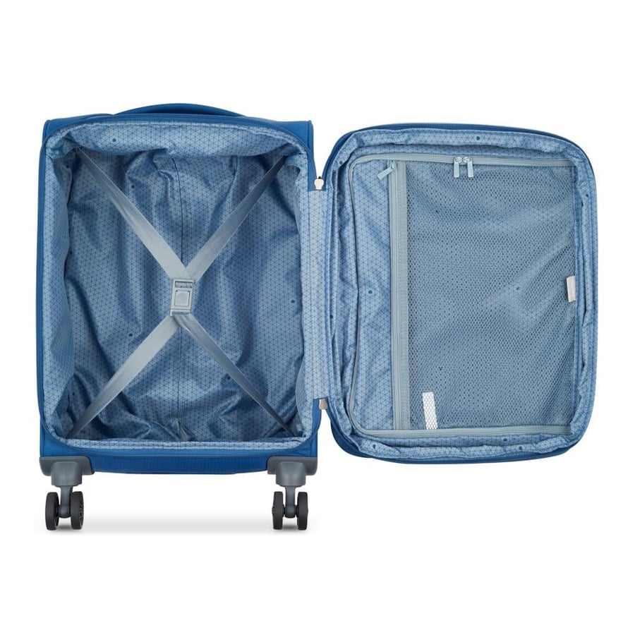 Delsey Travel Luggage Set – Rempart – Charcoal – 2-Piece Set (S/L)