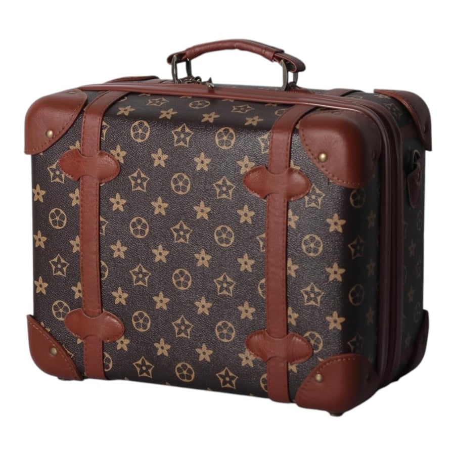 Classic Suitcase Set – Timeless Elegance & Unmatched Durability – Crafted from Premium Polypropylene & Reinforced High-Quality Leather – Break-Resistant