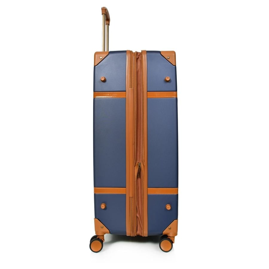 Classic 7-Piece Bride’s Luggage Set – Durable Zippers, 360° Double Spinner Wheels, Classic Fiber Finish