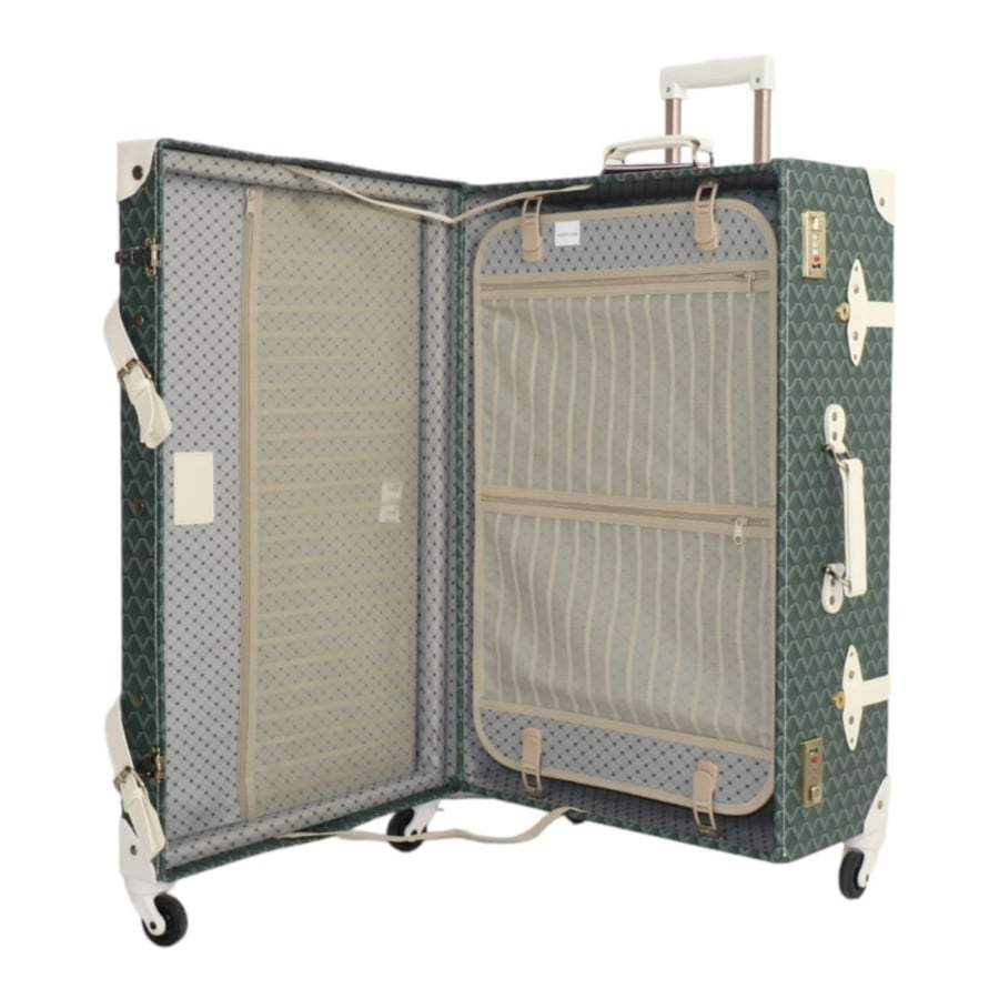 Classic Suitcase Set – Timeless Elegance & Unmatched Durability – Crafted from Solid Wood & Reinforced High-Quality Leather – Break-Resistant