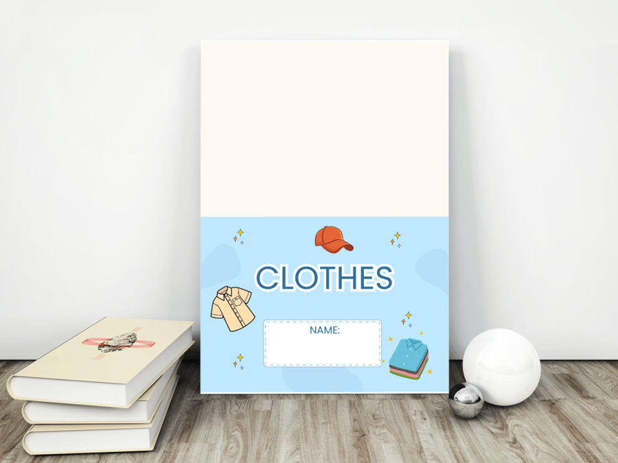 Clothes unit (blue design)
