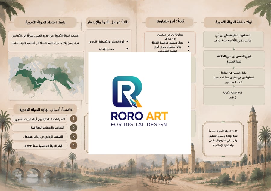 الدولة الأموية( مطوية)