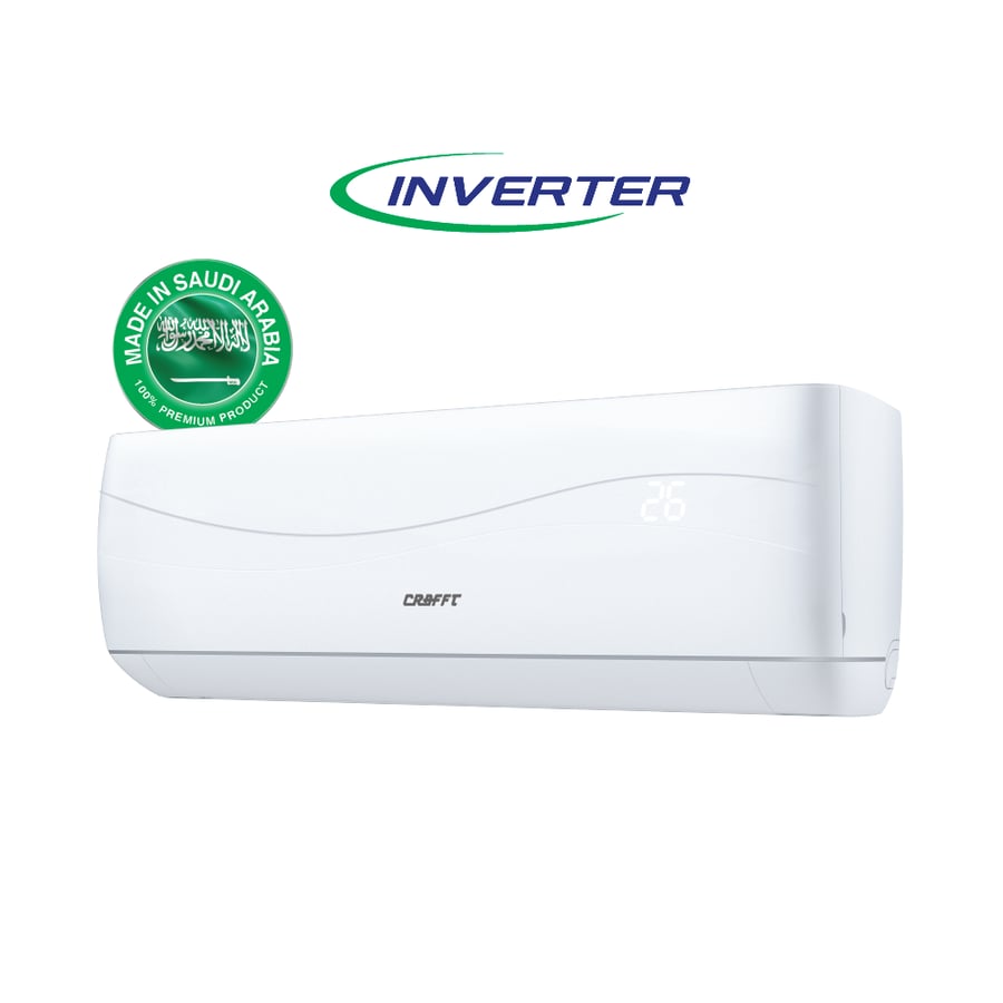 Kraft Split Air Conditioner, Hot and Cold, 12000 BTU, Inverter