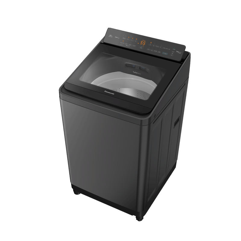 Panasonic Automatic Top Load Washing Machine – 12 kg – Inverter – Black NA-FD12X3BSA