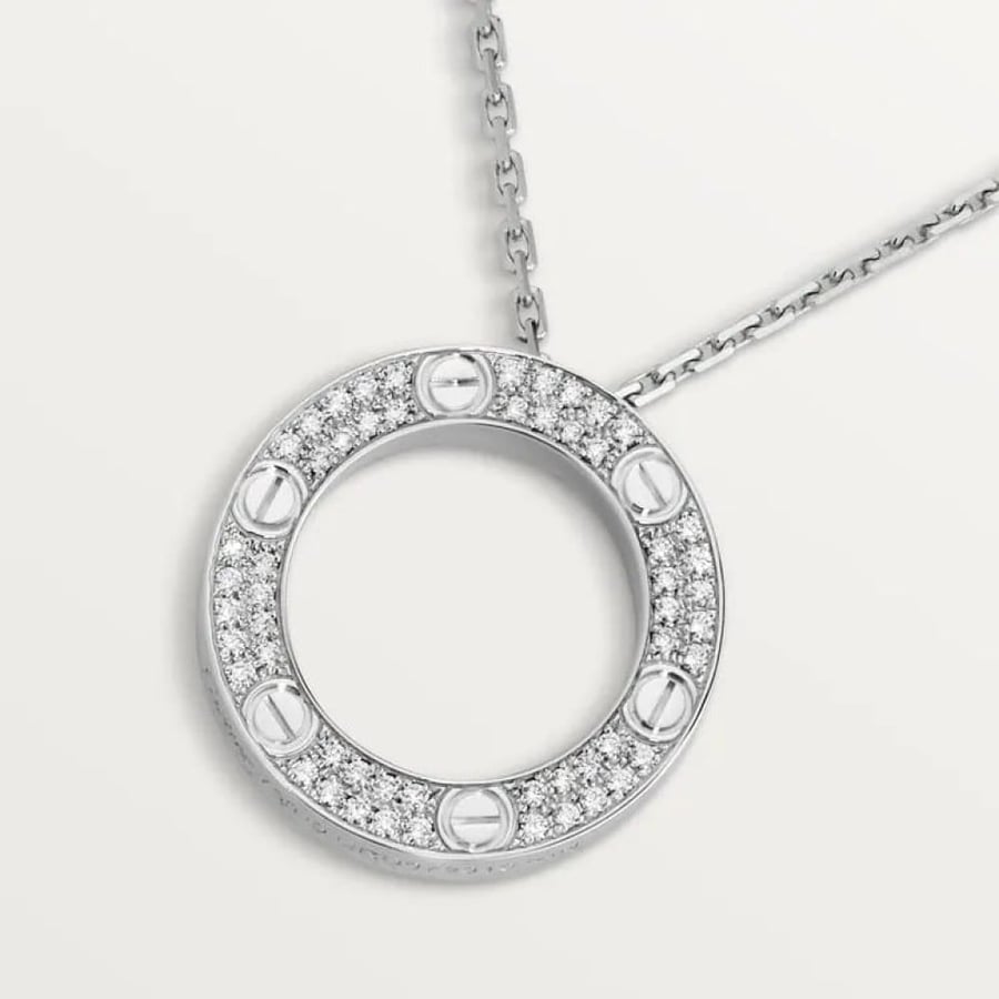 قلادة كارتيرCartier love فضة