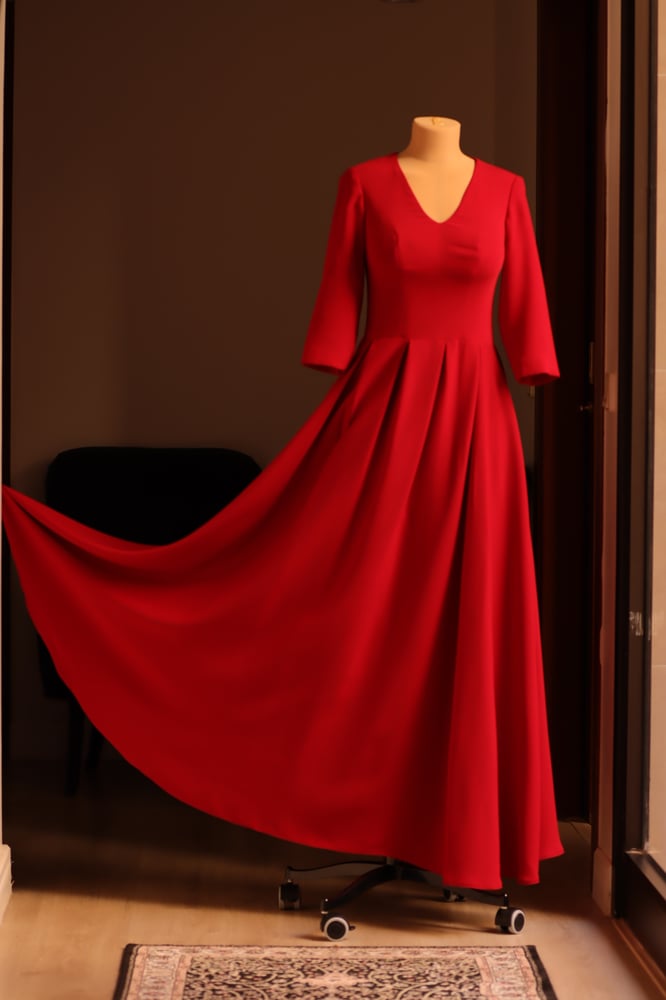 فستان احمر - Red dress