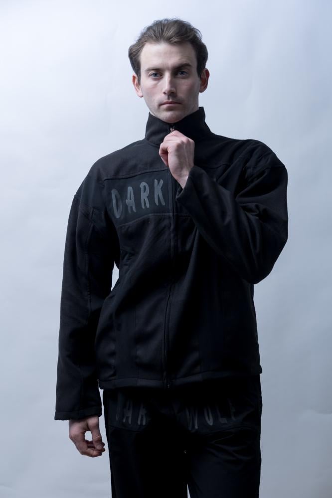 DW-04 Black Zip Jacket