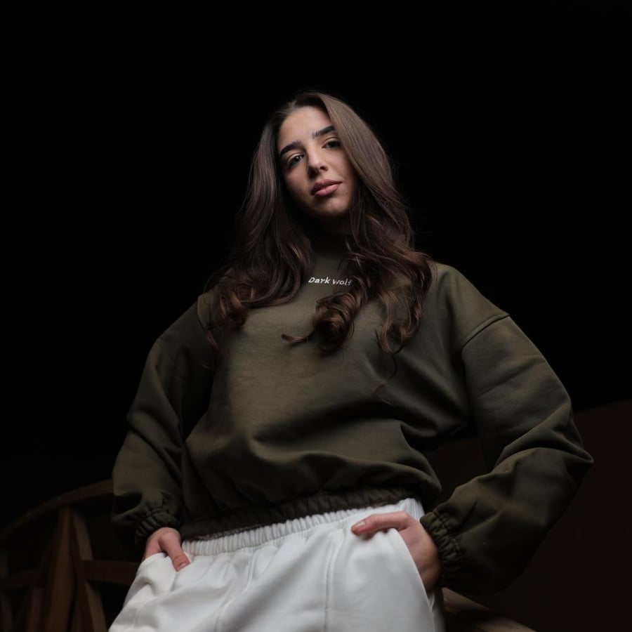 نساء DW-09 Women’s Olive Sweatshirt
