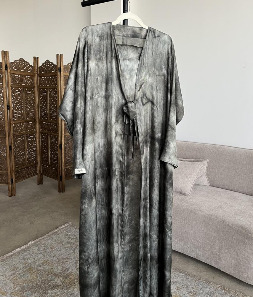 Silk with shine