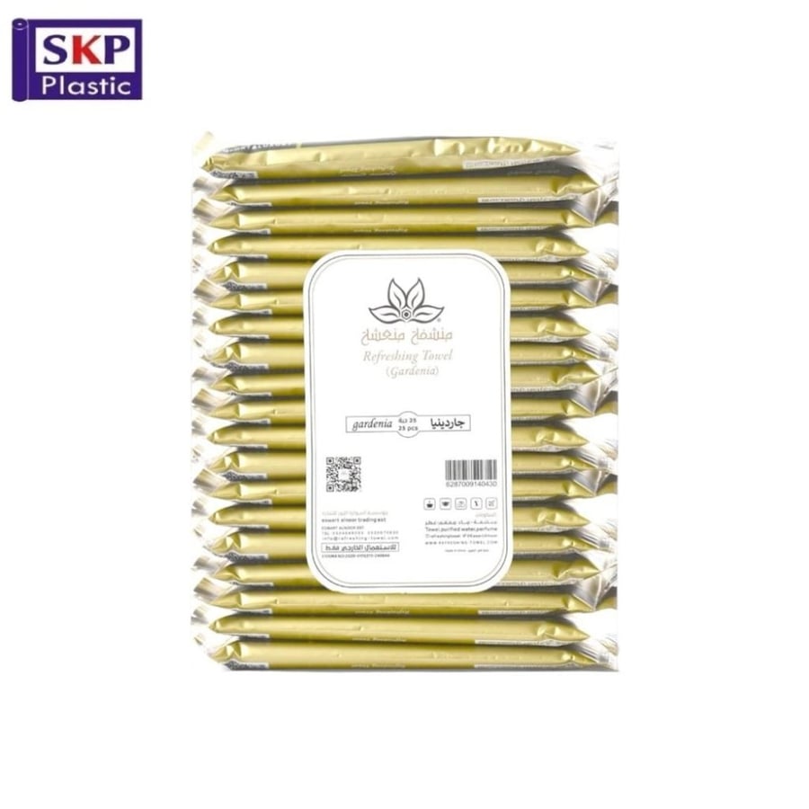 مناشف قماشية معطرة برائحة جاردينيا (كرتون 10ربطة 250حبة)
