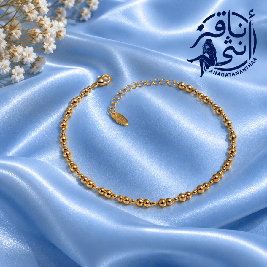خلخال كرات الذهب