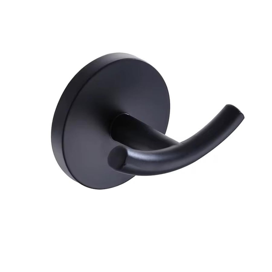 Black towel hook