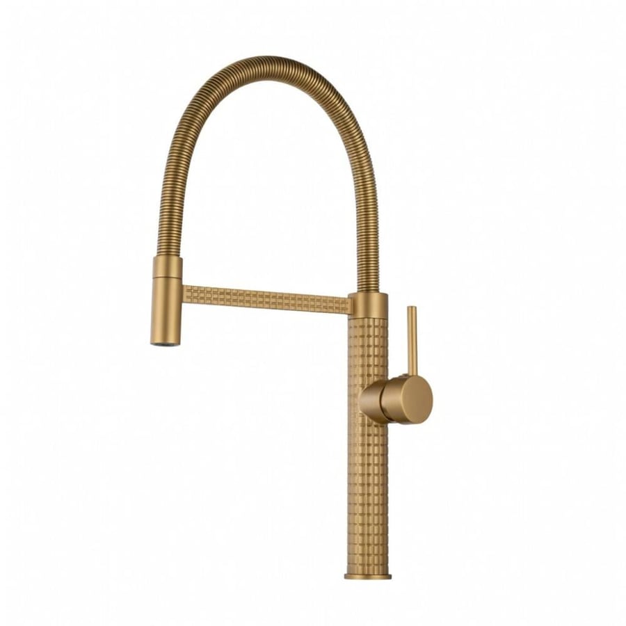 Gold Spring Movable Sink Mixer