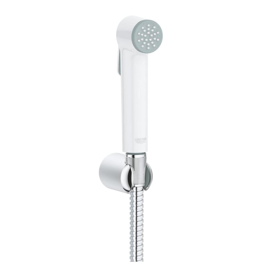 GROHE Tempesta white bidet with chrome