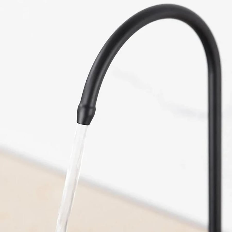 Black water filter nozzle