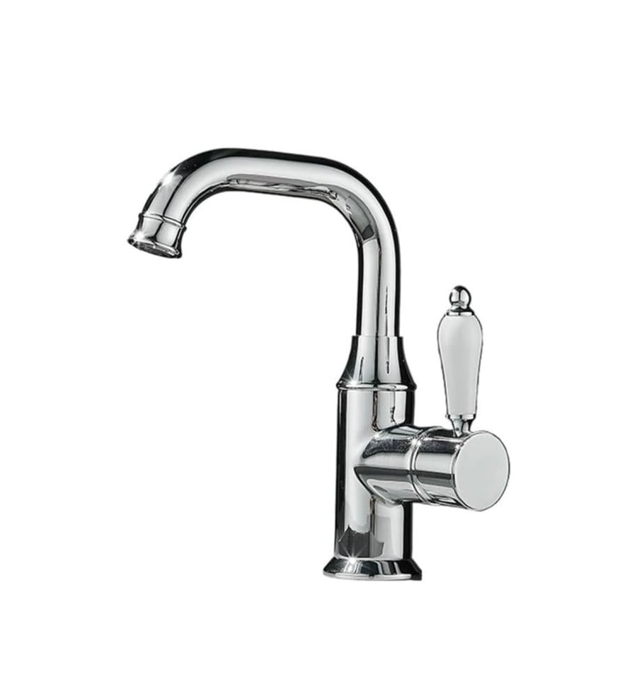 Chrome sink mixer