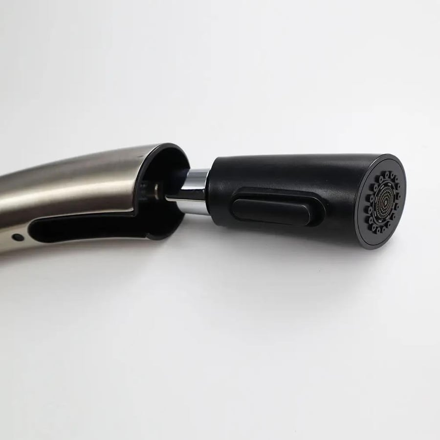 Matte Chrome Pull Out Sink Mixer
