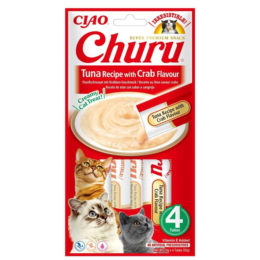 Cat reward Anaba Churo tuna and crab 4×14g