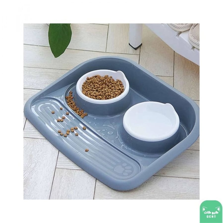 Large double plate