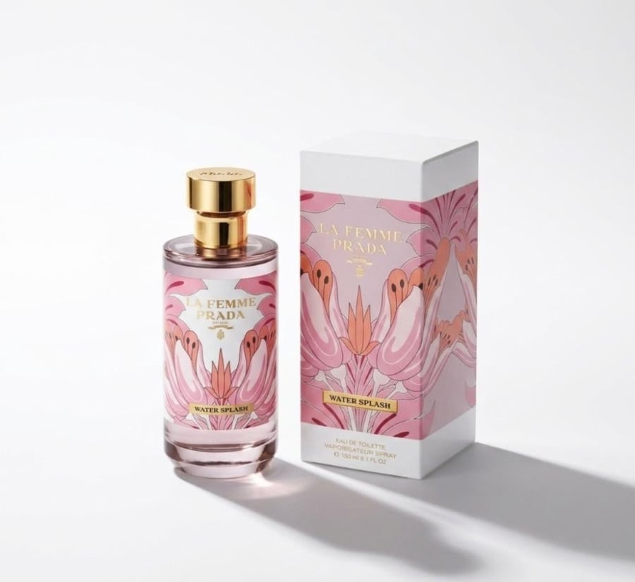 عطر برادا لا فيم واتر سبلاش النسائي او دو بارفيوم 150مل