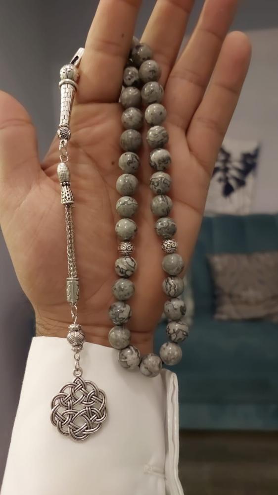 Natural stone rosary for special occasions