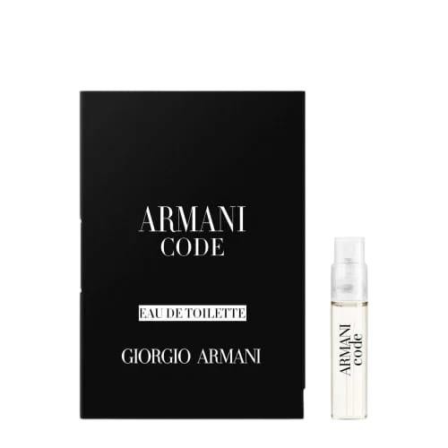 Armani Code for Men Eau de Toilette Sample 1-2ml