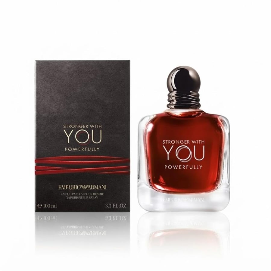 عطر ارماني سترونجر ويذ يو باورفولي الرجالي او دو بارفيوم 100مل