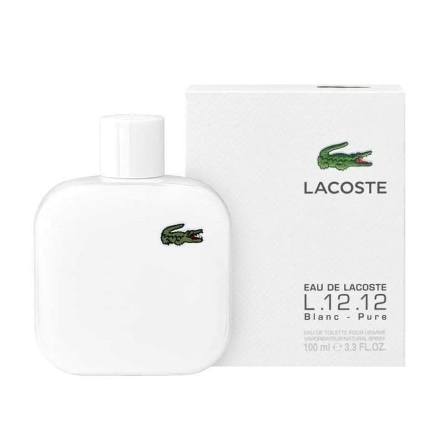 Lacoste White men's perfume or Eau de Toilette 100ml