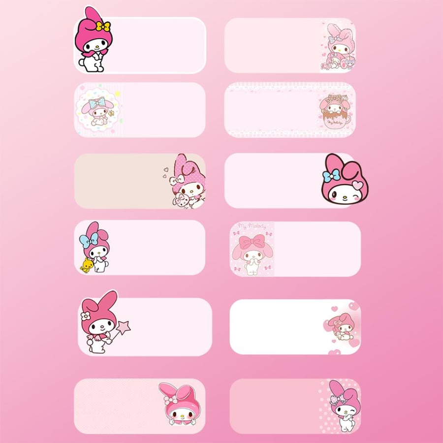 Name labels - Melody -