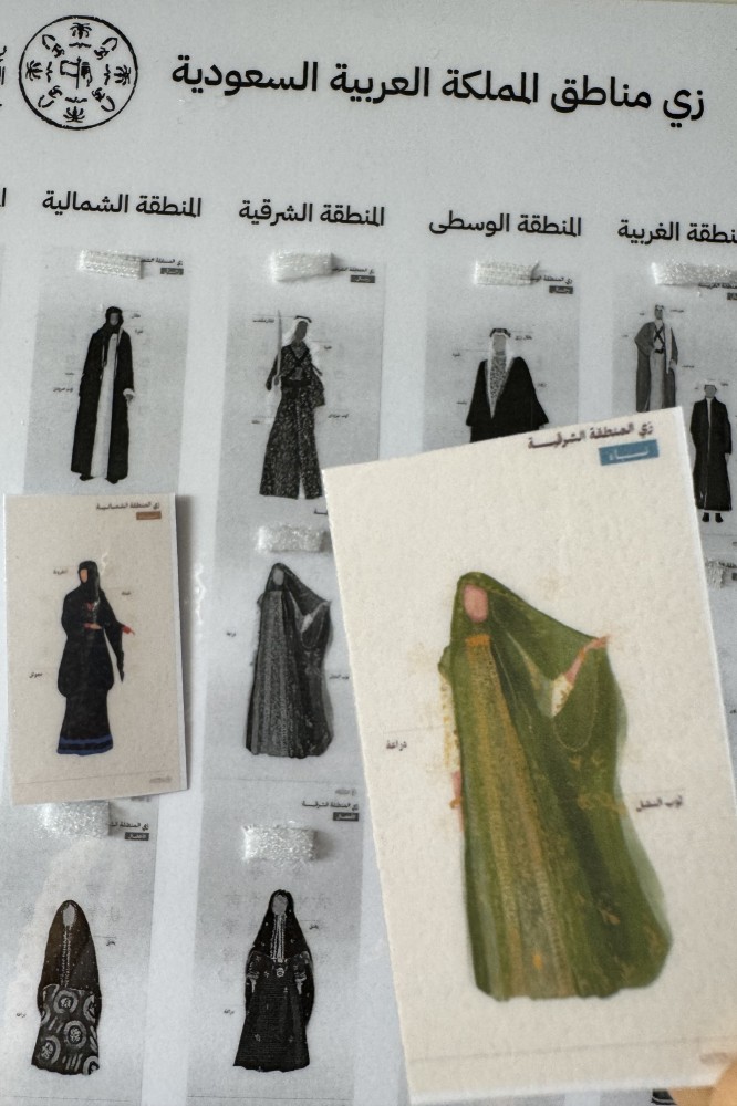 توزيعات يوم التأسيس (زي مناطق المملكة)