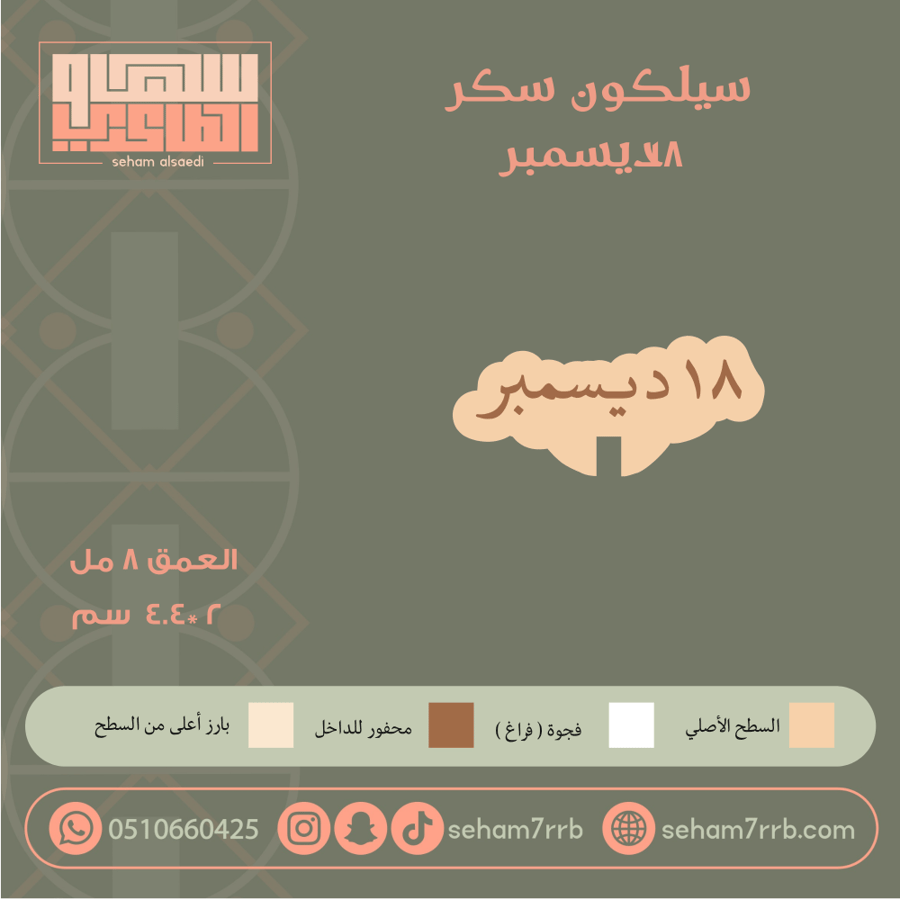 سيلكون سكر  18 ديسمبر