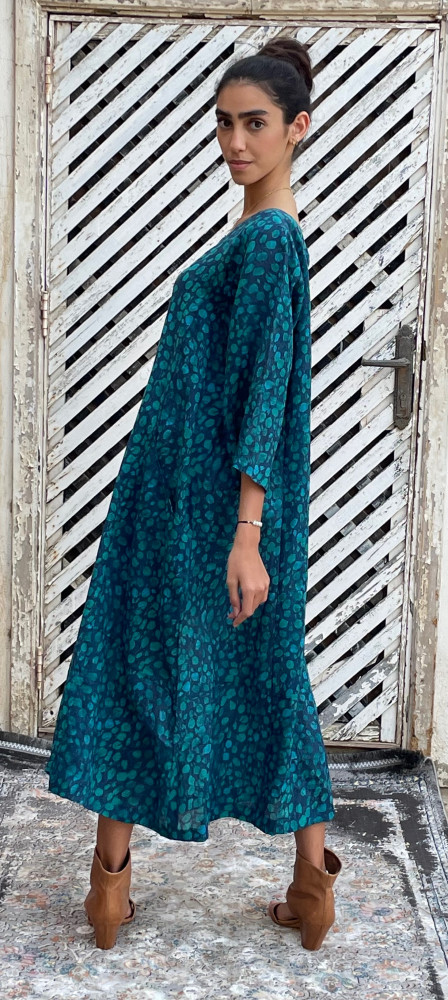 C18 ثوب اخضر ميركوري green dress