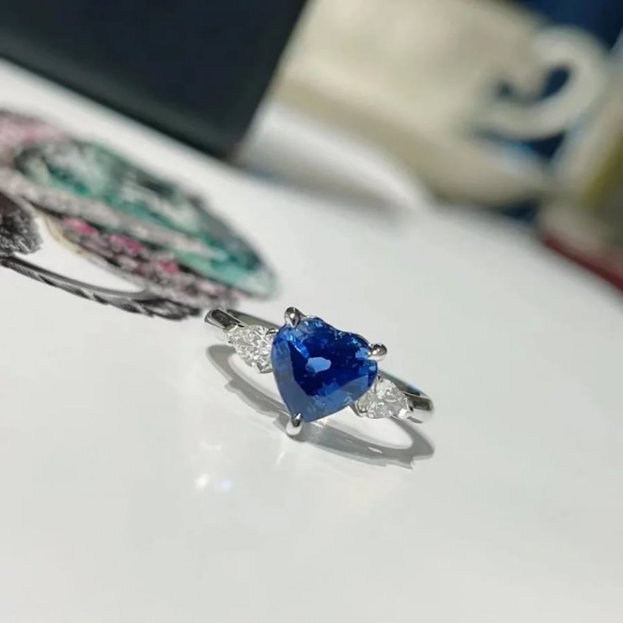 خاتم blue heart