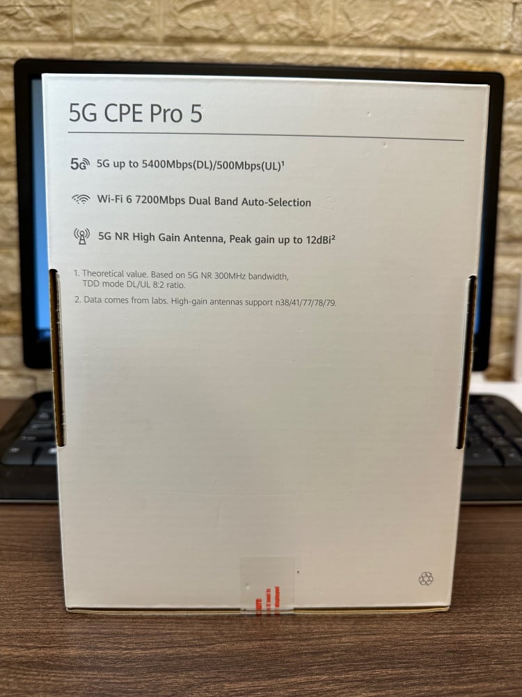 Huawei Pro Router CPE PRO 5 H158-381 5 (works with all SIM cards)
