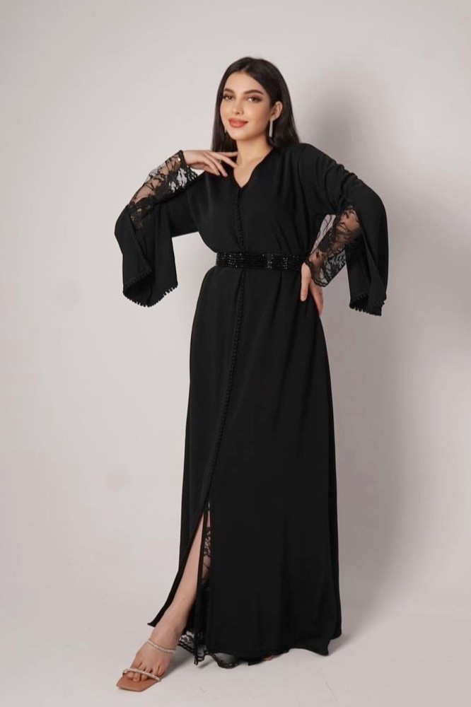 قفطان مغربي من قطعتين
