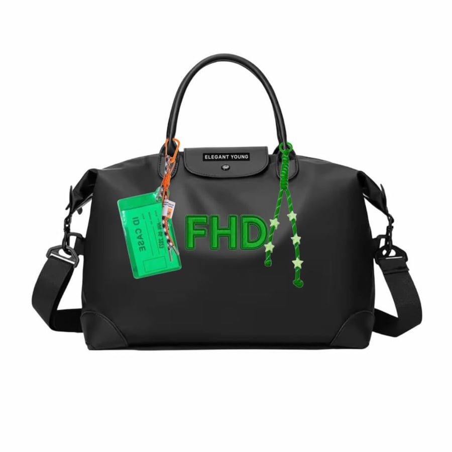 BLACK CUSTOMIZE BAG