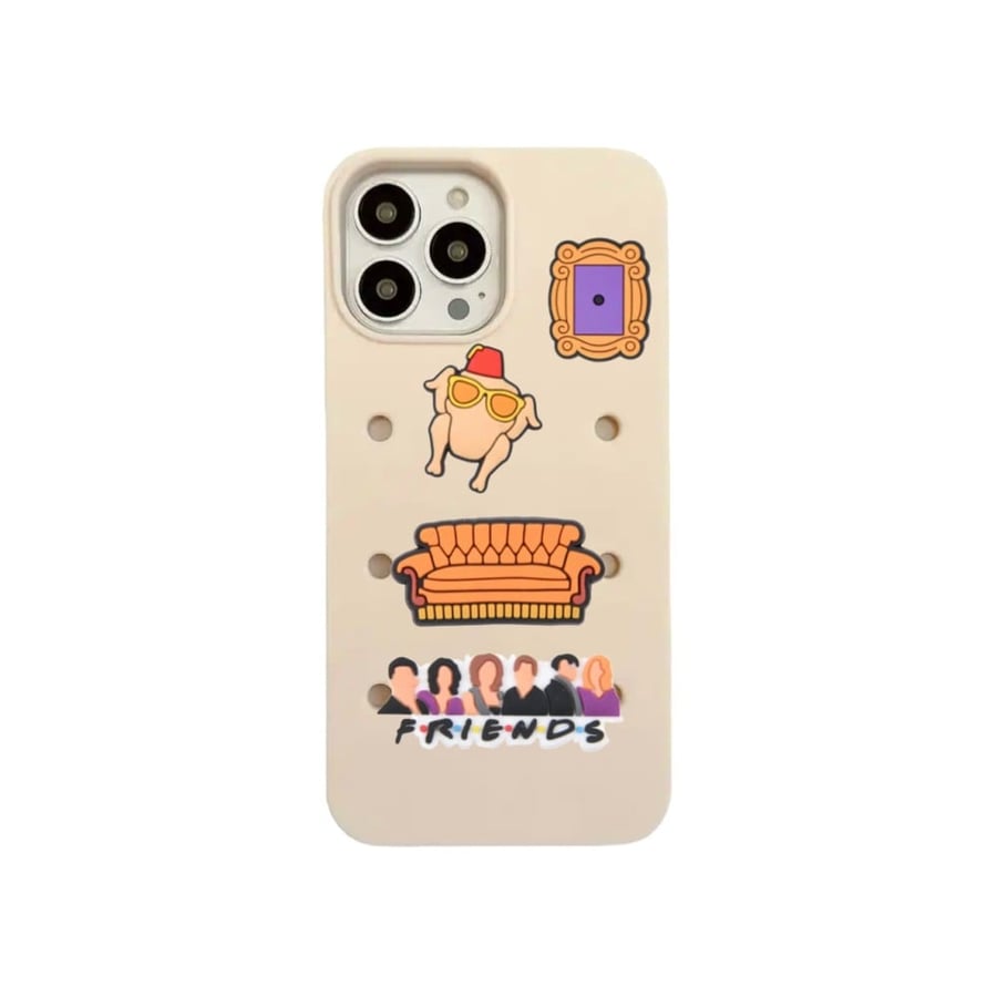 RUBBER CASE + 4PSC CHARMS
