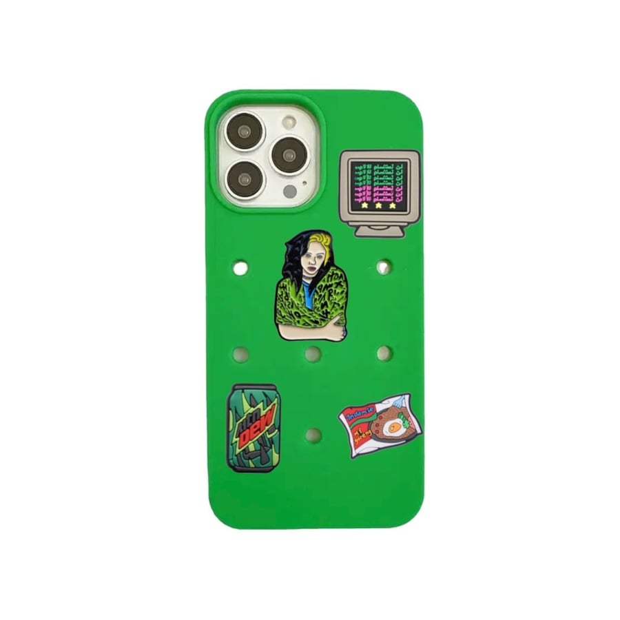 RUBBER CASE + 4PSC CHARMS