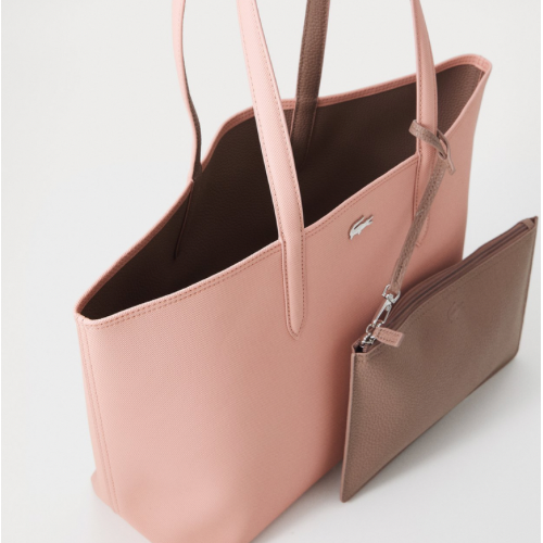 LACOSTE ANNA SET TOTE BAG - Rose Antler
