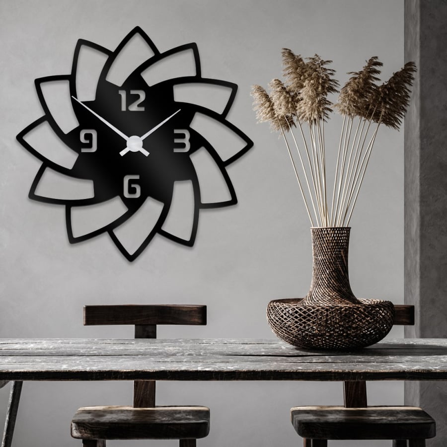 Acrylic wall clock
