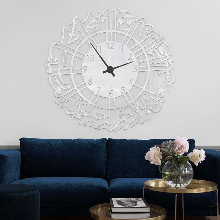 Acrylic wall clock