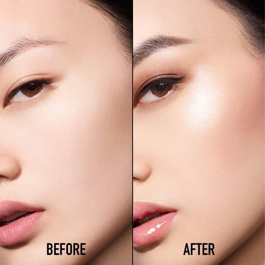 Diors Palette Face Light Four Color Highlighter - 004 Rose Gold