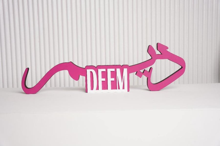 Names 3D pink