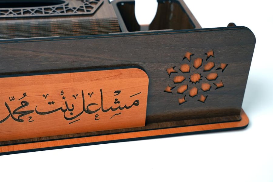 طقم مكتبي خشبي