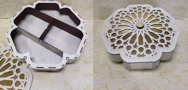 Islamic decorative snack box
